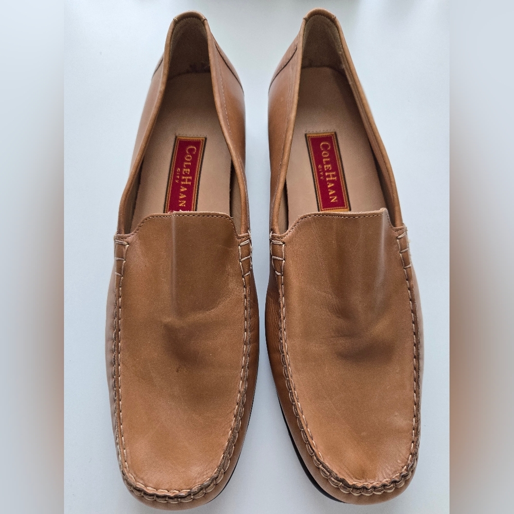 Cole Haan City Women's Brown Leather Loafers Sz 10B
